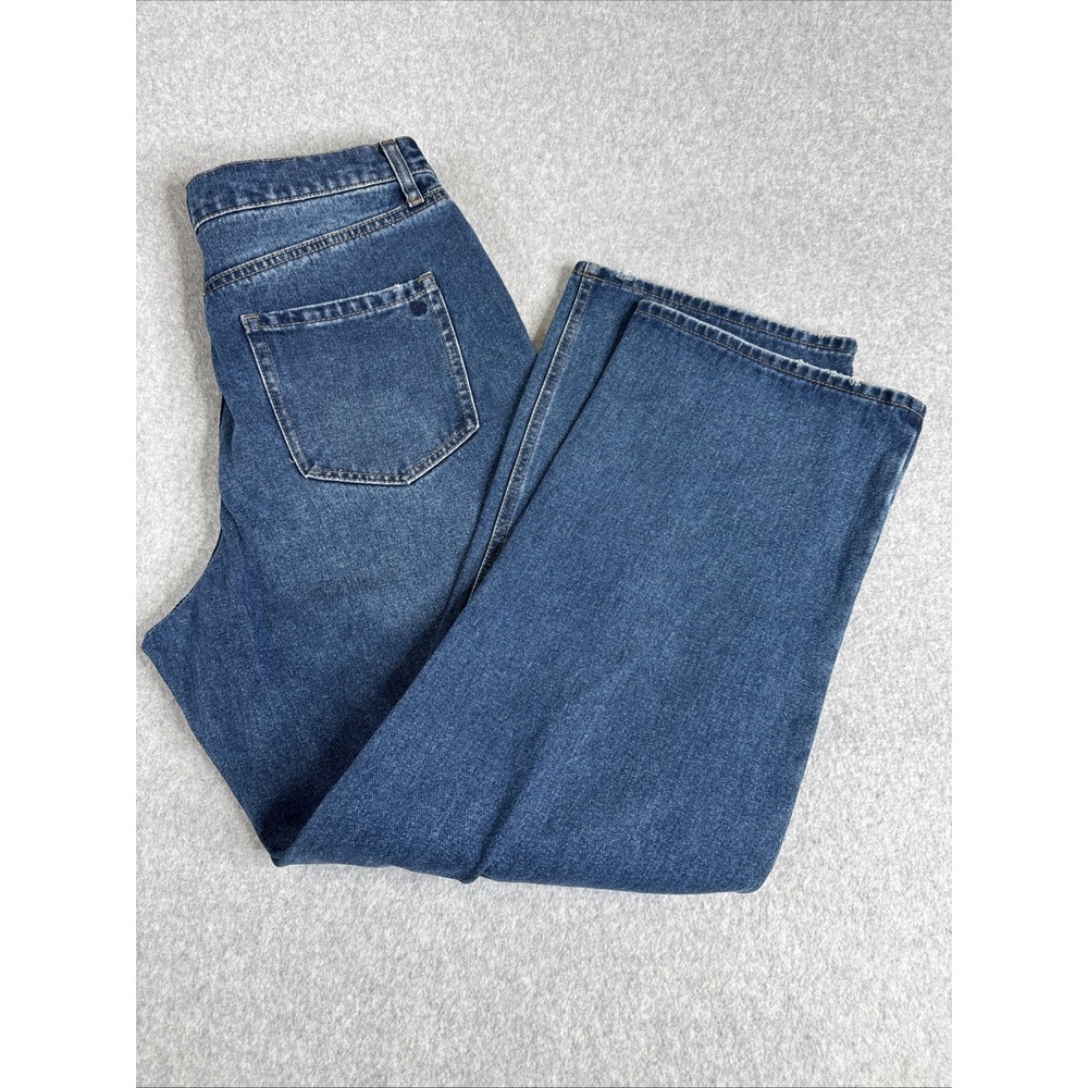 Jessica Simpson NWT Women's 32 Sweet Slouchy Blue Denim Relaxed Distressed